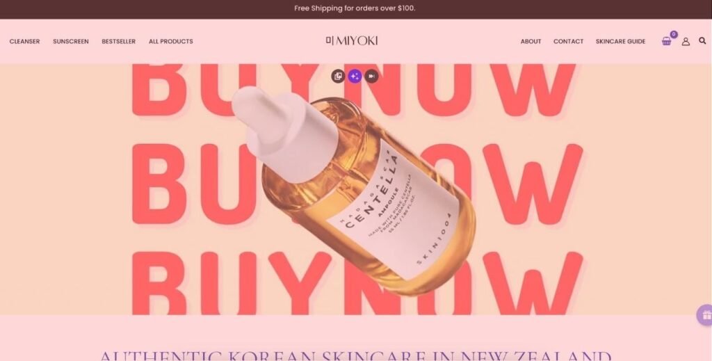 Miyoki-website-development-wordpress-nz